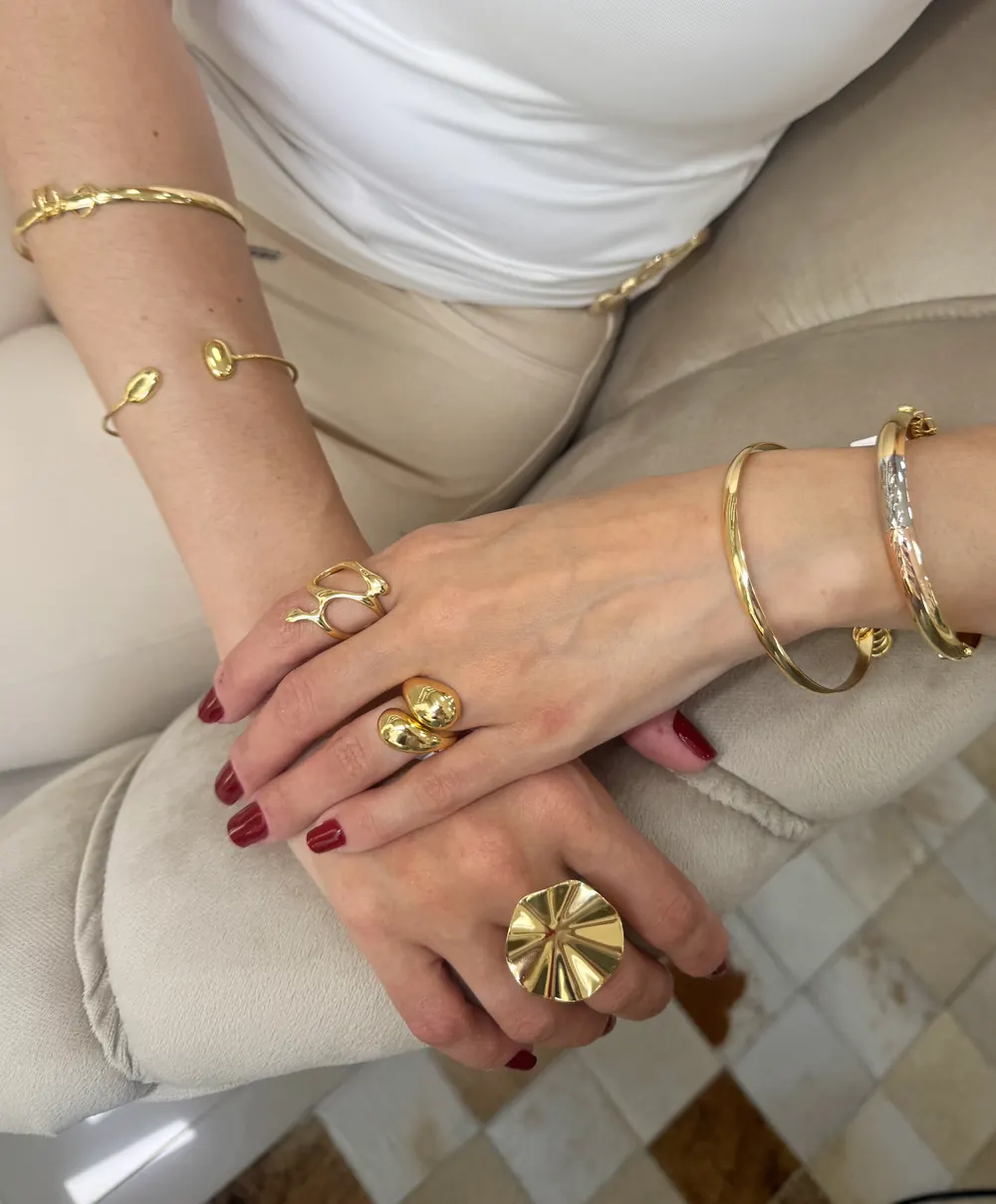 Inspiração de Dourado feminino da FBiassi Joias em Caxias do Sul